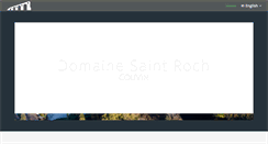 Desktop Screenshot of domainesaintroch.be